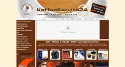 Desktop Screenshot of kaffeeservice24.com